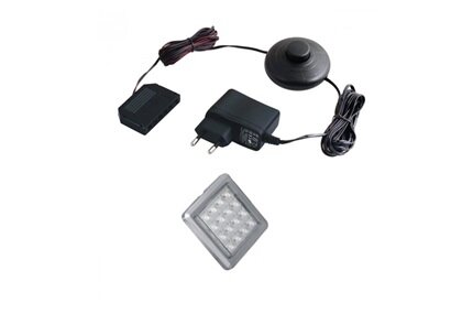 LED 1x ČTVEREC OSVĚTLENÍ -do Alvero (SQUARE led 1PKT ) (W)(K150-Z)