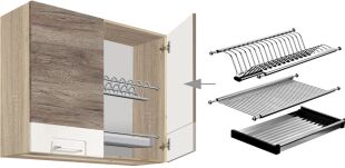 Horní skříňka ECO-53G s odkapávačem