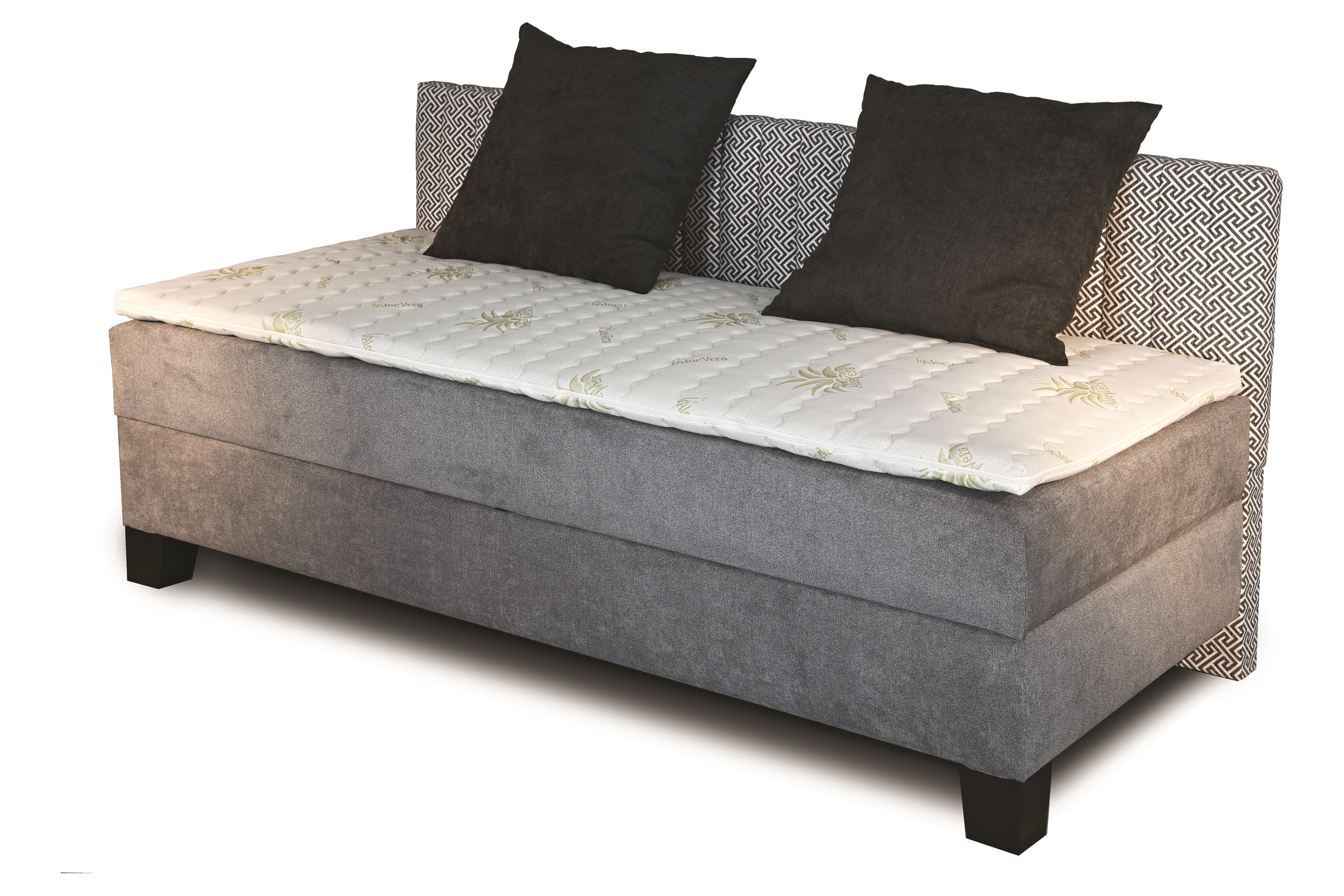 Boxspring jednolůžko Novo s čely 90x200 - 3