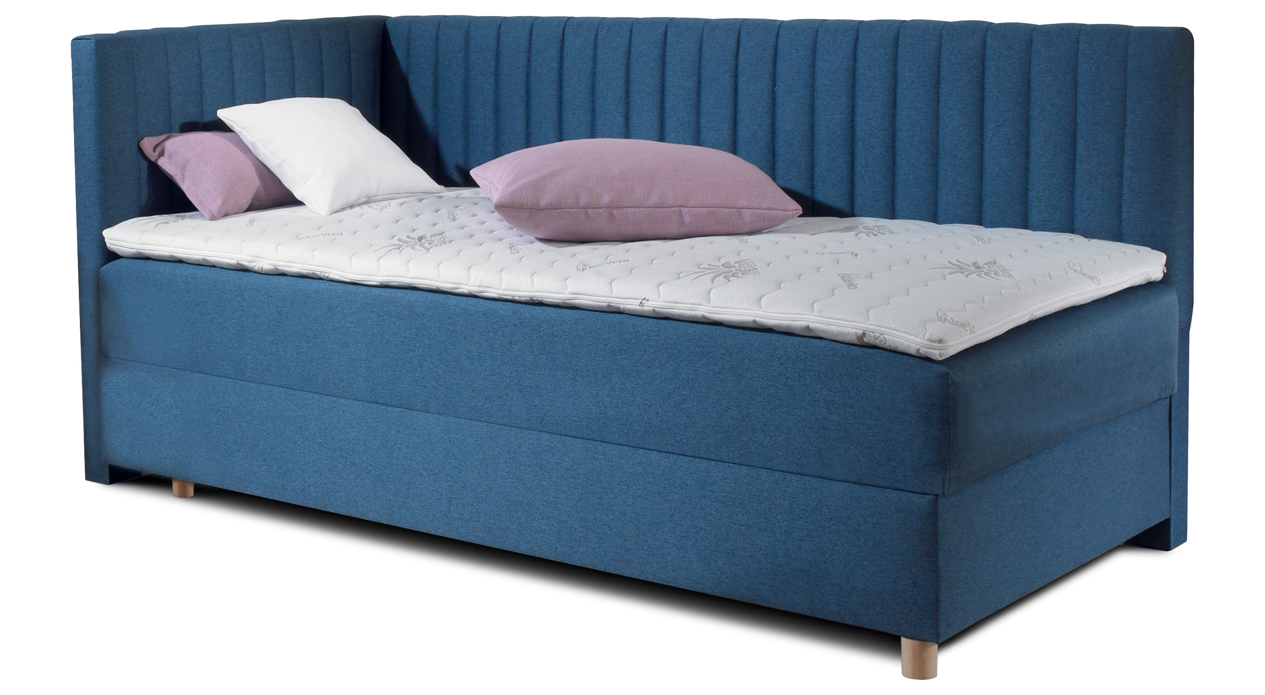 Boxspring válenda NOVO s dlouhým čelem 80x200 - 4