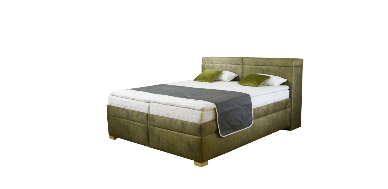 boxspring premium s polohovacím čelem YOGA 160x200 - 4