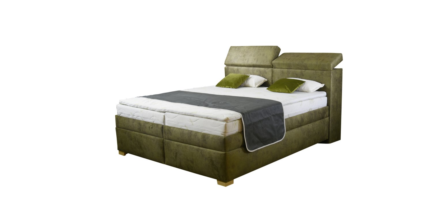 boxspring premium s polohovacím čelem YOGA 180x200 - 2